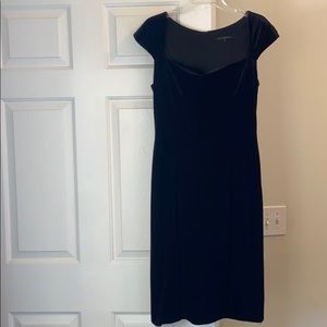 David Meister Velvet Dress